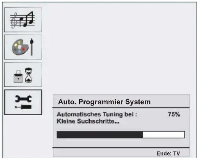 MEDION MD20031 - Nachdem der Automatische Suchlauf - 3