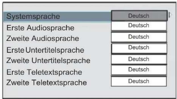 MEDION MD20031 - Spracheinstellungen - 1
