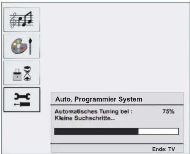 MEDION MD20031 - Einschalten des TV-Geräts - 2