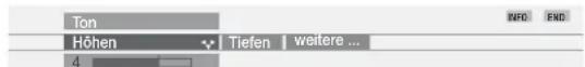 LOEWE Individual 32 Selection - Weitere Toneinstellungen: - 2
