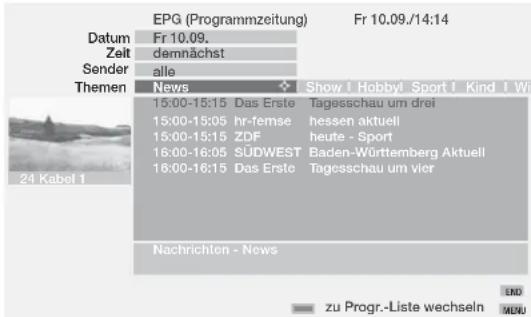 LOEWE Individual 32 Selection - EPG nutzen - 7