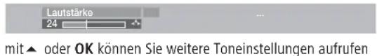 LOEWE Individual 32 Selection - Lautstärke und andere häufig benutzte Toneinstellungen - 3