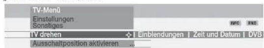 LOEWE Individual 32 Selection - Einstellen des Drehbereiches (Grundjustage) - 7