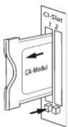 LOEWE Connect 32 3D - CA-Modul entnehmen - 1