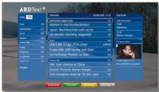 LOEWE Connect 32 3D - HbbTV-Text direkt aufrufen - 2