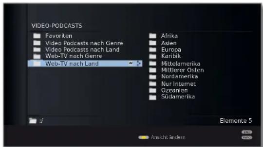 LOEWE Connect 32 3D - Web-TV nach Land - 1