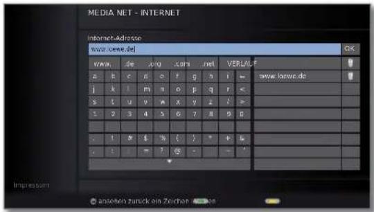 LOEWE Connect 32 3D - Internet - 2