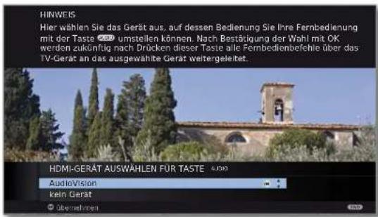 LOEWE Connect 32 3D - HDMI-Gerät zuordnen - 13