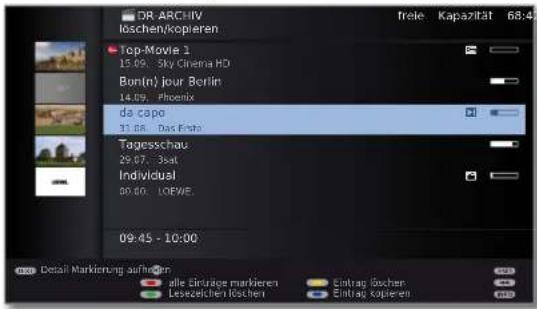 LOEWE Connect 32 3D - Lesezeichenlöschen - 3