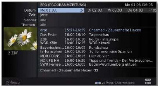 LOEWE Connect 32 3D - Programmliste anpassen - 1