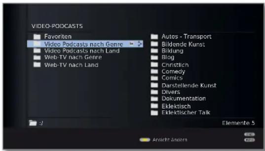 LOEWE Connect 32 3D - Video-Podcasts - 3