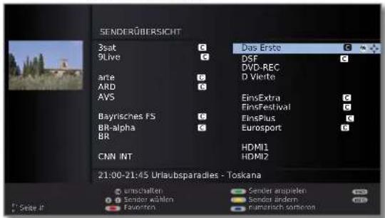 LOEWE Connect 32 3D - SenderüberdieSenderübersichtwählen - 9
