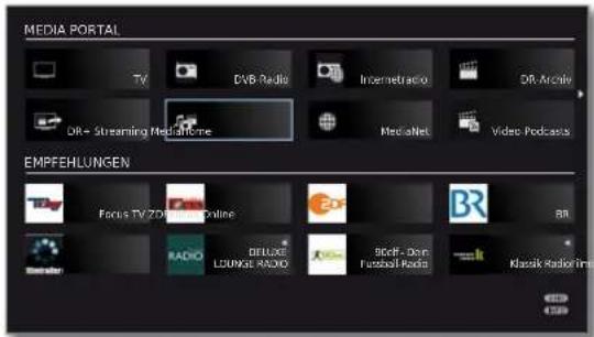 LOEWE Connect 32 3D - Zugang zu Ihren Medien - 1