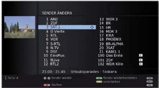 LOEWE Connect 32 3D - MENU: TV-Menü aufrufen. - 2