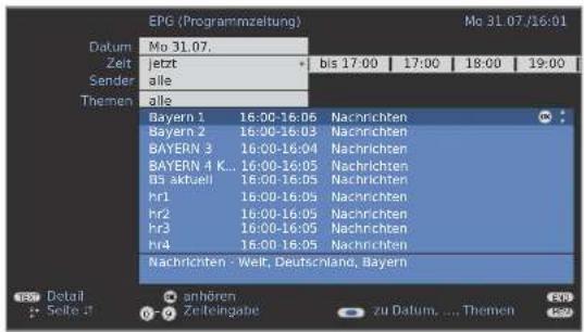 LOEWE ART 32 SL - EPG starten und beenden - 2