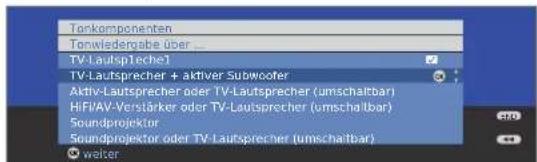 LOEWE ART 32 SL - Ton über TV-Lautsprecher und aktiven Subwoofer wiedergeben - 2