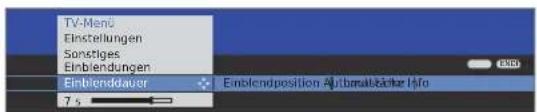 LOEWE ART 32 SL - Einblendungen aufrufen - 3