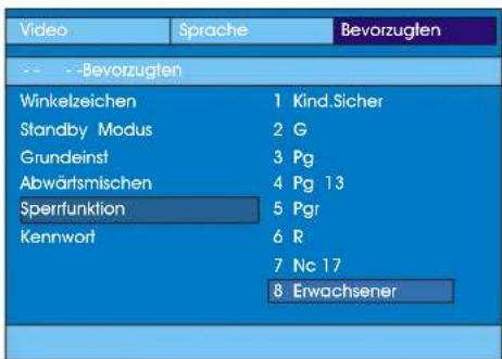 DUAL DTV-DVD 1451 - Sperrfunktion: - 1
