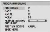 DUAL DTV-DVD 1451 - Menüstruktur - 8