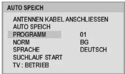 DUAL DTV-DVD 1450-4 - TV einschalten: - 1