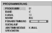 DUAL DTV-DVD 1450-4 - Menüstruktur - 8