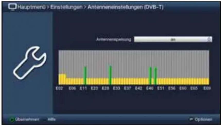 TECHNISAT MultyVision ISIO 32 - Antenneneinstellungen (DVB-T) - 1