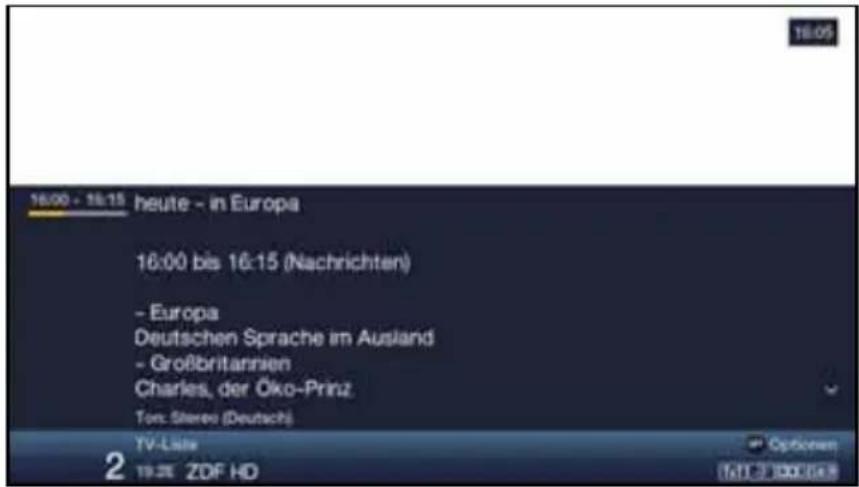 16:00 - 18:15 heute - in Europa 16:00 bis 16:15 (Nachrichten) - Europa Deutschen Sprache im Ausland - Großbritannien Charles, der Öko-Prinz Ton: Stereo (Deutsch) TV-Liste 2 19:30 ZDF HD Optionen 16:15 100.048