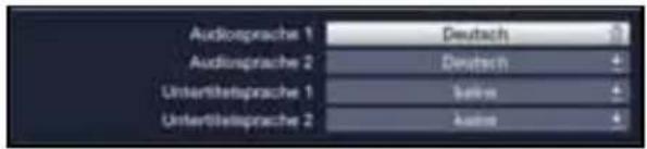 Audiosprache 1 Audiosprache 2 Unterteltesprache 1 Unterteltesprache 2 Deutsch Deutsch Seiko Seiko