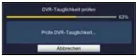 DVR-Tauglichkeit profen 63% Profe DVR-Tauglichkeit... Abbrechen