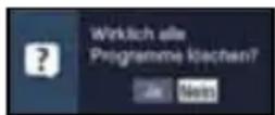 TECHNISAT MultyVision 46 - Alle Programme löschen - 1