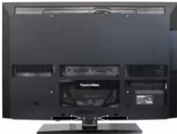 TECHNISAT MultyVision 46 - Standfuß entfernen - 1