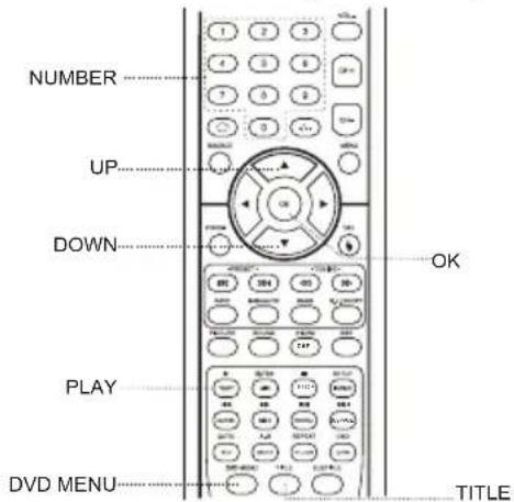 NUMBER UP DOWN PLAY DVD MENU TITLE