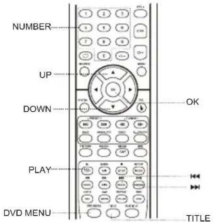 NUMBER UP DOWN PLAY DVD MENU TITLE