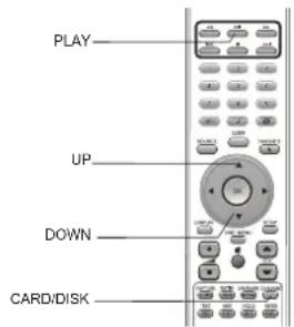 PLAY UP DOWN CARD/DISK