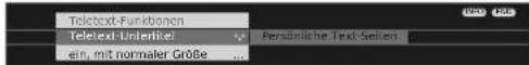 LOEWE Xelos A 37 HD 100 - Funktionen der Farbtasten im TV-Betrieb - 7