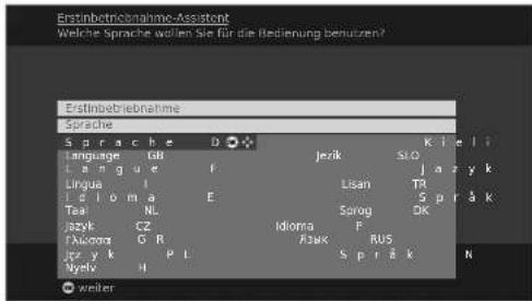 LOEWE Xelos A 37 HD 100 - Erstinstallation nach dem ersten Einschalten - 1