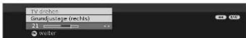 LOEWE Xelos A 37 HD 100 - Einstellen des Drehbereiches - 4