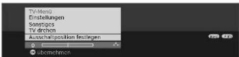 LOEWE Xelos A 37 HD 100 - Ausschaltposition festlegen - 3