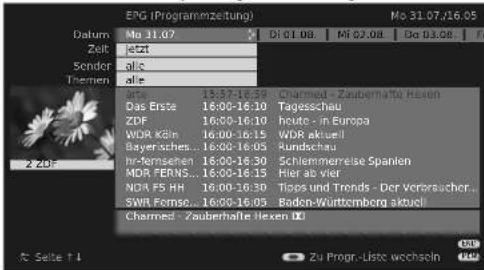 LOEWE Xelos A 32 HD 100 - Programmliste anpassen - 1