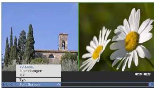 LOEWE Spheros R 32 HD - Auf Split Screen umstellen - 1