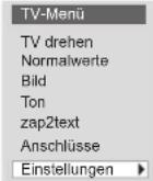LOEWE Spheros R 37 Full HD 100 - TV-Menü - 2