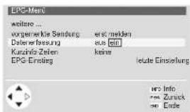 LOEWE Spheros R 37 Full HD 100 - Datenerfassung ein/ausschalten - 3
