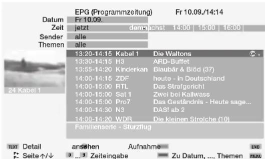 LOEWE Spheros R 26 - EPG nutzen - 1