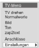 LOEWE Spheros 42 HD-DR - TV-Menü - 2
