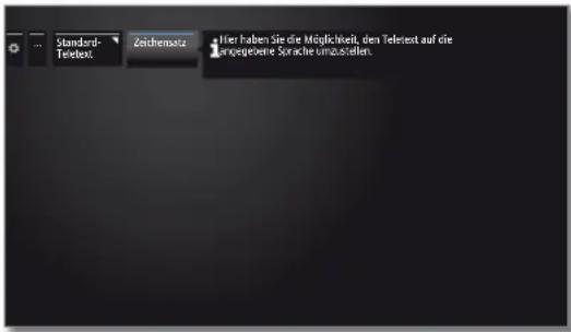 LOEWE Reference LD 55 - Teletext-Einstellungen aufrufen - 3