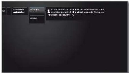 LOEWE Reference LD 55 - Aktualisierung erlauben/sperren - 3