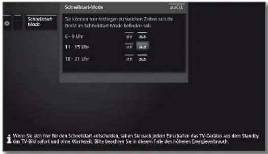 LOEWE Reference LD 55 - Schnellstart-Mode aufrufen - 3