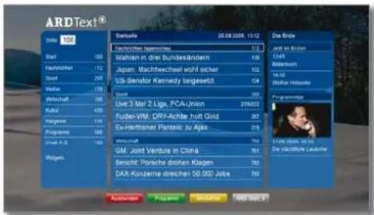 LOEWE Reference LD 55 - HbbTV-Text direkt aufrufen - 2