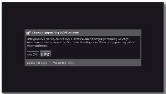LOEWE Reference LD 55 - Einstellmöglichkeiten für den DVB-T-Empfang: - 7