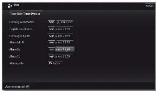 LOEWE Reference LD 46 - Timerdienste aufrufen - 3